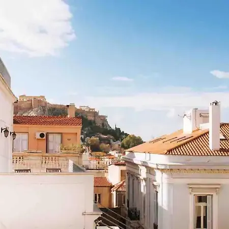 Lägenhet A Masterpiece In Plaka With Big Balcony And Acropolis View Aten